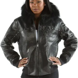 Pelle Pelle Ladies Mb Emblem Leather Jacket