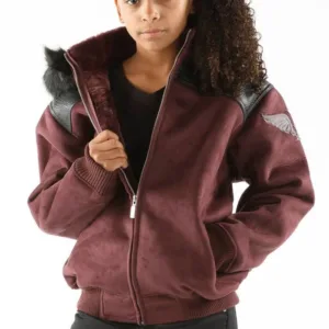 Pelle Pelle Kids Brown Wool Jacket