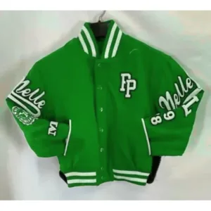 Pelle Pelle Kids Vintage Wool Green Jacket