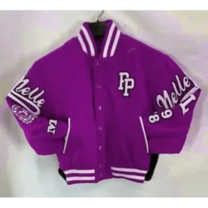 Pelle Pelle Kids Vintage Wool Light Purple Jacket