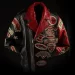 Pelle Pelle LL Cool J Black And Red Leather Jacket