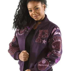 Pelle Pelle Ladies Eclipse Varsity Jacket