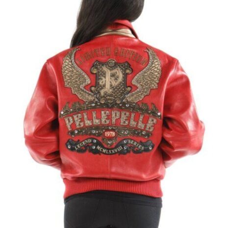 Pelle Pelle Ladies Limited Edition Red Jacket