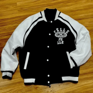 Pelle Pelle Black & White Leather Jacket