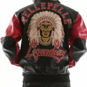 Men Pelle Pelle Legendary Indian Chief Jacket