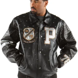 Pelle Pelle Letterman Jacket