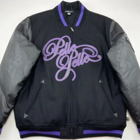 Pelle-Pelle-Marc-Buchanan-Big-Logo-Varsity-Black-Jacket.webp