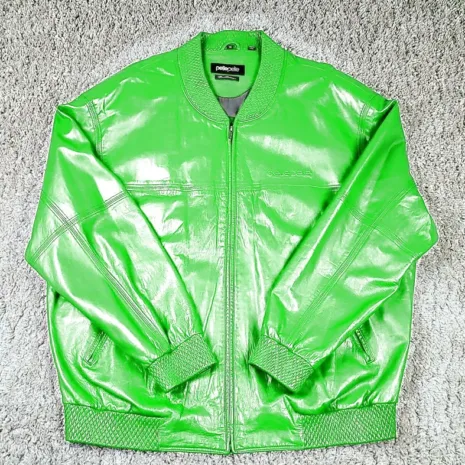 Pelle-Pelle-Marc-Buchanan-Custom-Light-Green-Leather-Jacket.webp