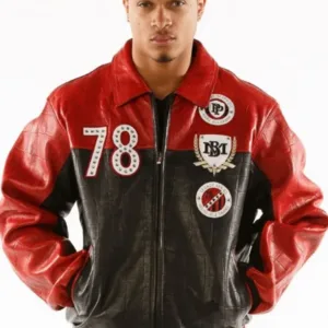 Pelle Pelle Marc Buchanan Legacy Series Black And Red Jacket