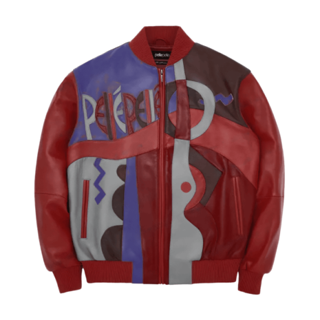 Pelle Pelle Marc Buchanan Picasso Red Leather Jacket