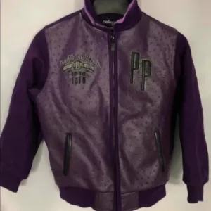 Pelle Pelle Marc Buchanan Purple “true To Our Roots” Jacket