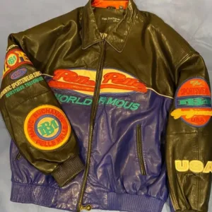 Pelle Pelle Marc Buchanan Vintage World Famous Leather Jacket