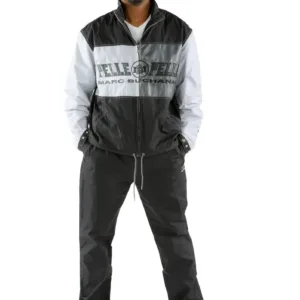 Pelle Pelle Mb Mirror Jogger Black Tracksuit