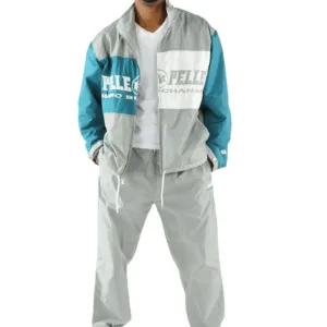 Pelle Pelle Mb Mirror Jogger Grey Tracksuit