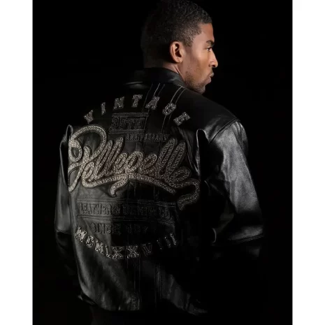 Pelle Pelle Men 35th Anniversary Black Jacket