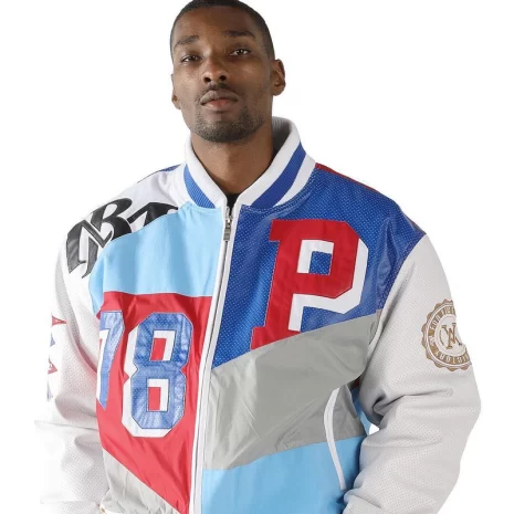 Pelle Pelle Men Cool Cat MB Varsity Jacket 