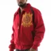 Pelle Pelle Men Red Top Brass Wool Jacket