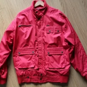 Pelle Pelle Men’s Bright Red Light Winter Jacket