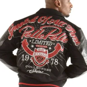 Pelle Pelle Mens Greatest of All Time Black Jacket