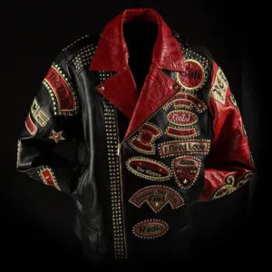 Pelle Pelle Mens LL Cool J GOAT Leather Jacket