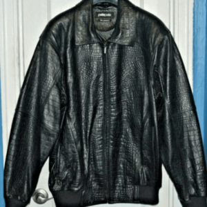 Pelle Pelle Mens Marc Buchanan Alligator Leather Jacket
