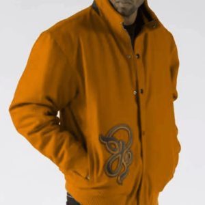 Pelle Pelle Mens Marc Buchanan Mustard Jacket