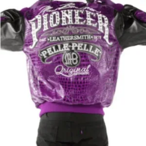 Pelle Pelle Mens Pioneer Purple Jacket