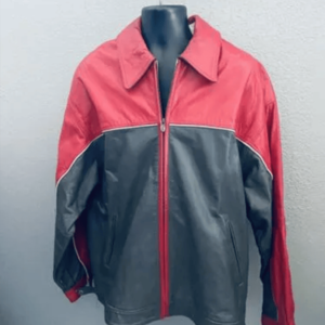 Pelle Pelle Mens Racing Leather Red Jacket