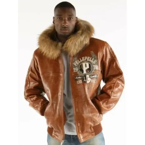 Pelle Pelle Men's World Famous Fur Hood Jacket