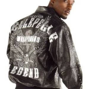 Pelle Pelle Mens World Famous Legend Series Black Jacket