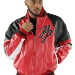 Pelle Pelle Movers And Shakers Red Jacket