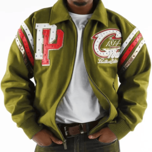Pelle Pelle Olive Cleveland Tribute Special Cut Jacket