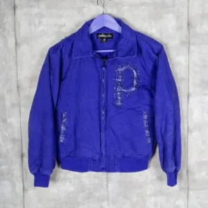 Pelle Pelle Marc Buchanan Womens Vintage Light Blue Jacket
