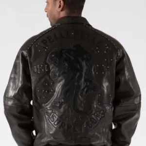 Pelle Pelle Panther Black Sienna Mens Leather Jacket
