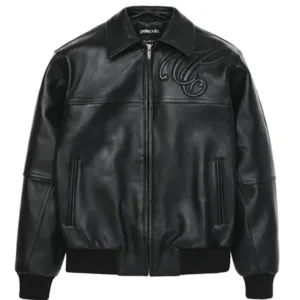 Pelle Pelle Plush Puff Black Jacket