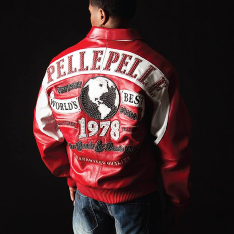 Pelle Pelle Red Vintage Leather Jacket