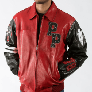 Pelle Pelle Renegades Red and Black Jacket
