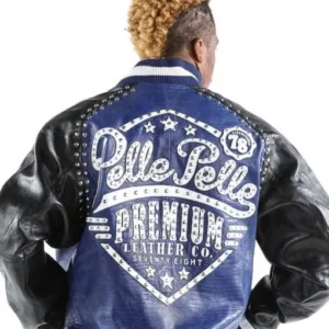 Pelle Pelle Royal Blue Leather Jacket