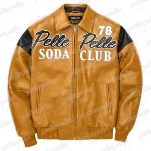 Pelle Pelle Soda Club Plush Mustard Jacket