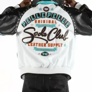Pelle Pelle Studded Soda Club Leather Jacket