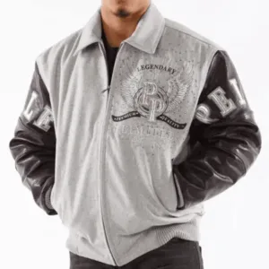 Pelle Pelle The Highest Caliber Mens Gray Coat