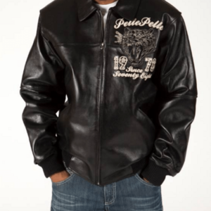 Pelle Pelle Tiger Black Plush Jacket