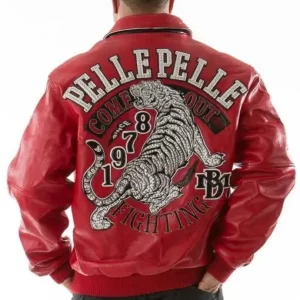 Pelle Pelle Tiger Red Jacket