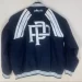 Pelle Pelle Varsity Wool Navy Blue Jacket 