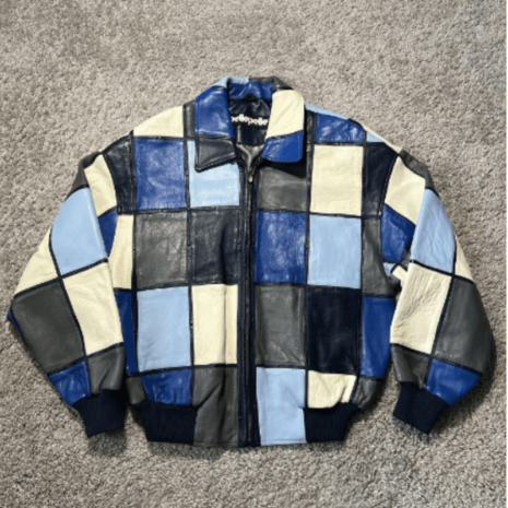 Pelle Pelle Vintage 90s Patchwork Leather