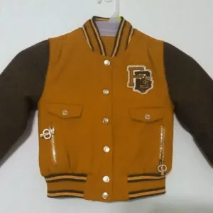 Pelle Pelle Vintage Mustard Varsity Jacket