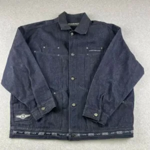 Pelle Pelle Vintage Mens Marc Buchanan Denim Jacket