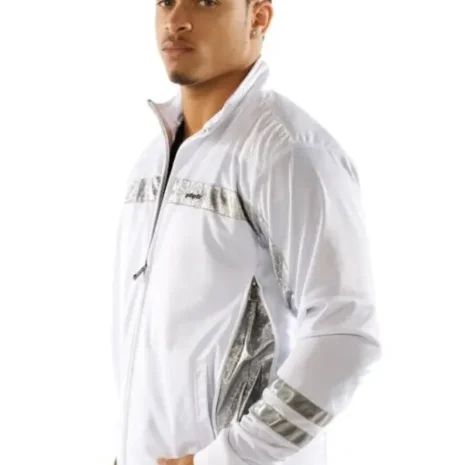 Pelle Pelle White Wool Polyester Jackets