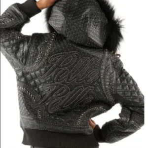 Pelle Pelle Women Monarch Rust Burnish Black Jacket