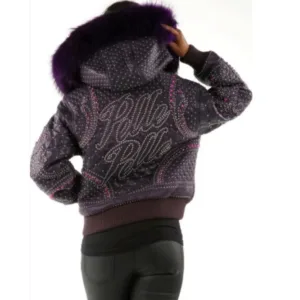 Pelle Pelle Women Monarch Rust Burnish Purple Jacket